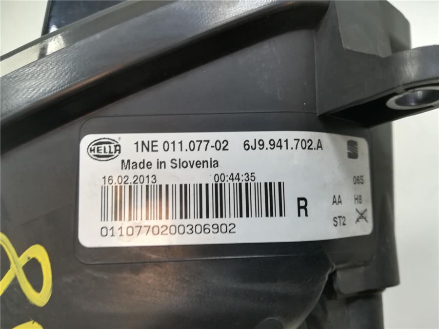 Faro Antiniebla Derecho SEAT IBIZA /