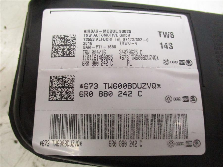 Airbag Lateral Delantero Derecho V