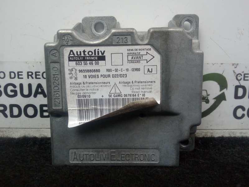 centralita airbag peugeot 407 2.0 16v hdi cat (rhr / dw10bted4)