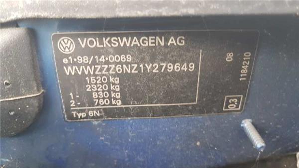 Caja Cambios Manual Volkswagen POLO