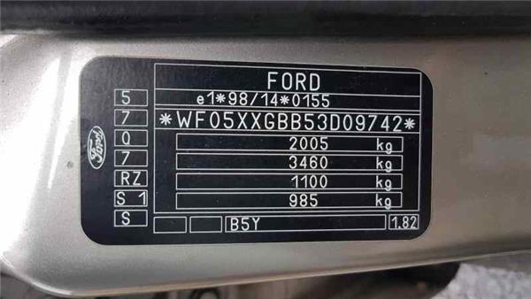 Nucleo Abs Ford MONDEO BERLINA 2.0