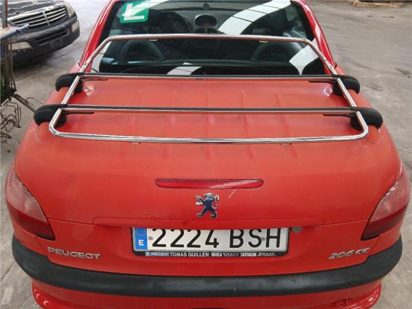 tapa maletero peugeot 206 cc cabrio coupe 200