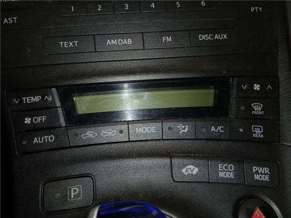 mandos climatizador toyota prius zvw30 2009
