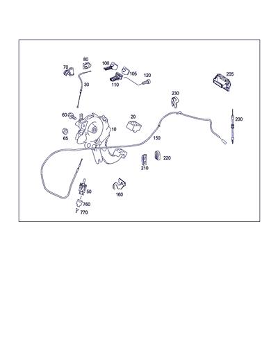 mando de luces mercedes benz clase r bm 251 0