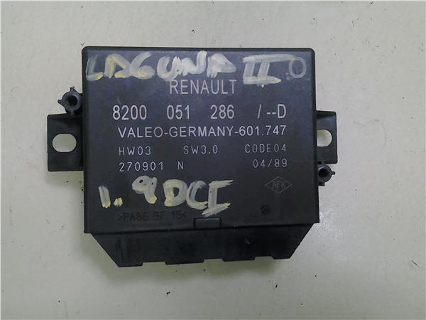 centralita parking trasero renault laguna ii