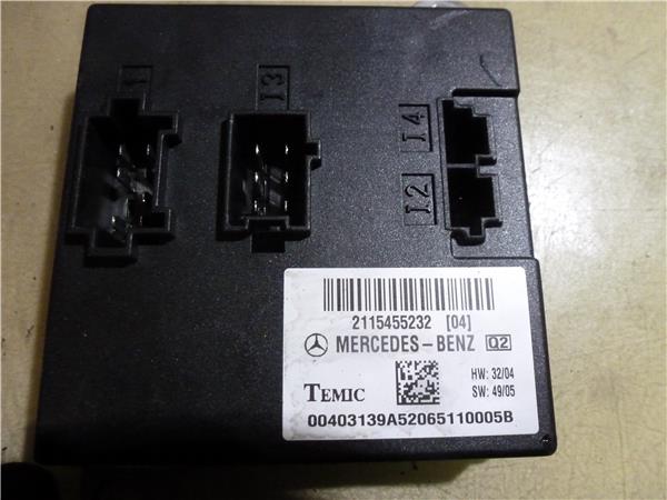 centralita check control mercedes benz clase