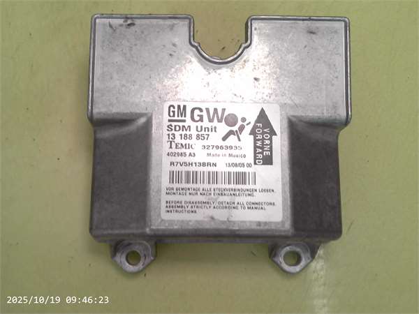 centralita airbag opel astra h berlina 2004 
