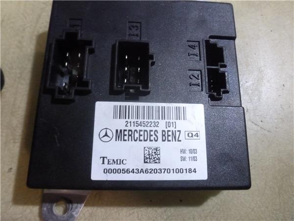 centralita check control mercedes benz clase