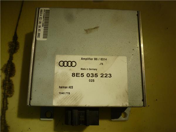 amplificador sonido audi a4 berlina 8e 122001