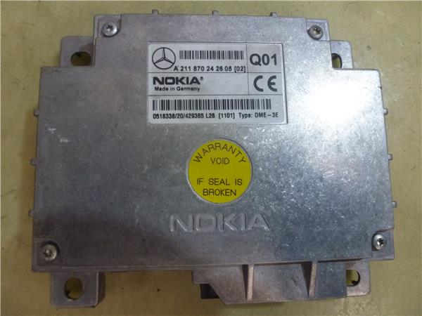 centralita check control mercedes benz clase