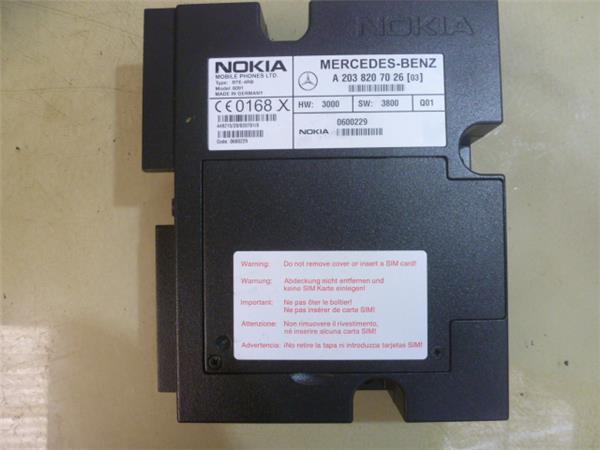 centralita check control mercedes benz clase