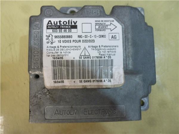 centralita airbag peugeot 407 2004 20 hdi 13