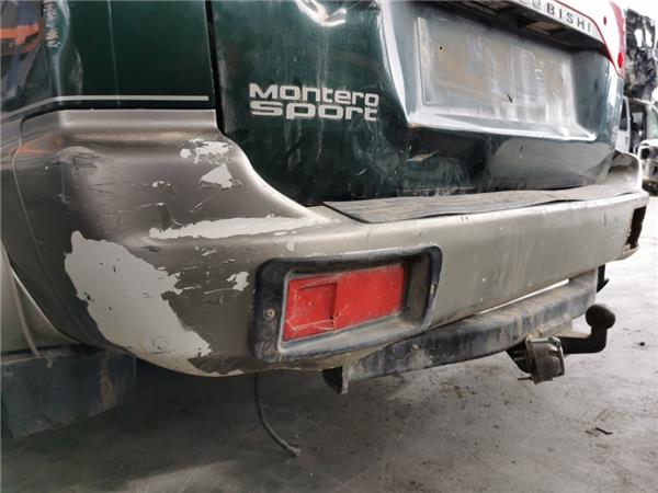 paragolpes trasero mitsubishi montero sport k