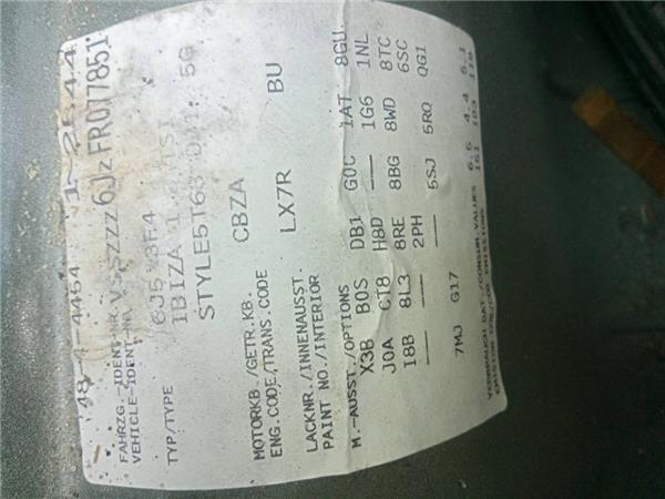 caja cambios manual seat ibiza sc 6p5 052015