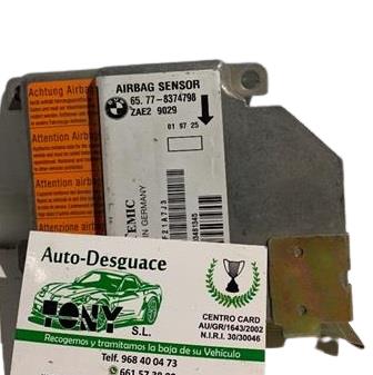 centralita airbag bmw serie 3 compacto (e36)(1994 >) 1.7 318tds [1,7 ltr.   66 kw turbodiesel cat]