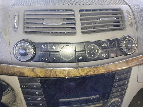 mandos climatizador mercedes benz clase e (bm 211) berlina (01.2002 >) 2.2 e 220 cdi (211.006) [2,2 ltr.   110 kw cdi cat]