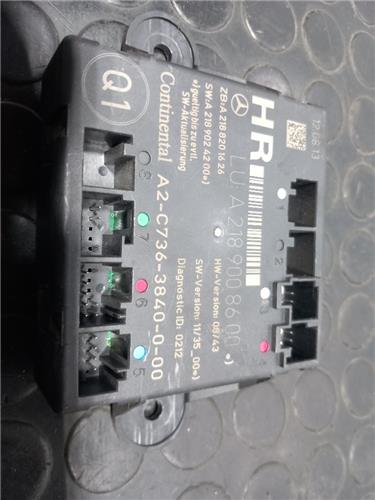 centralita cierre puerta trasera derecha merc