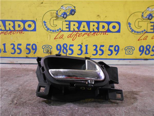 manilla interior puerta delantera derecha peu