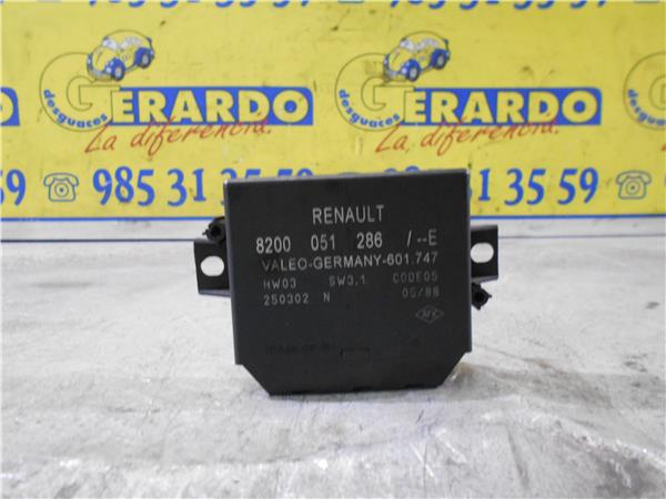 centralita parking trasero renault vel satis