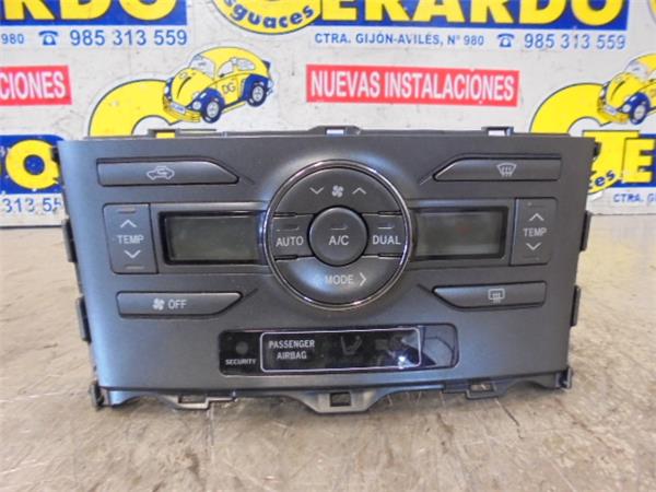 mandos climatizador toyota auris e15 102006 