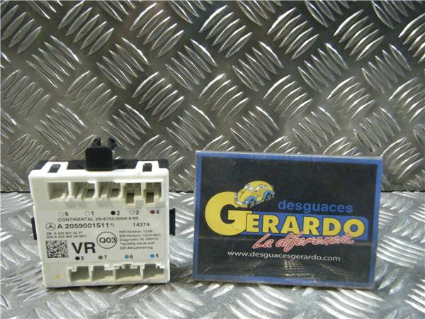 centralita check control mercedes benz clase