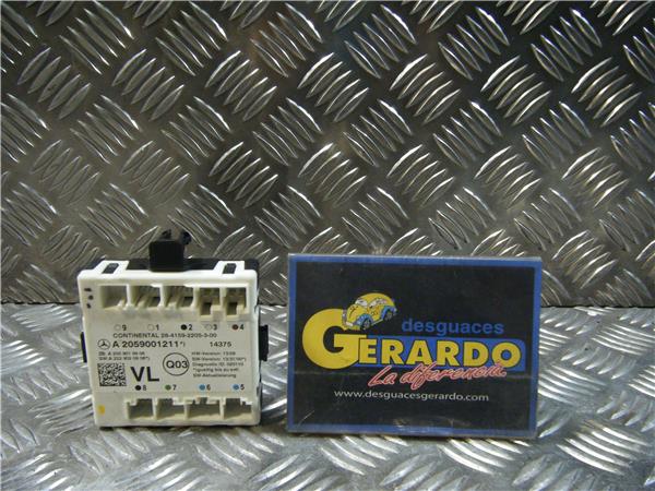 centralita check control mercedes benz clase