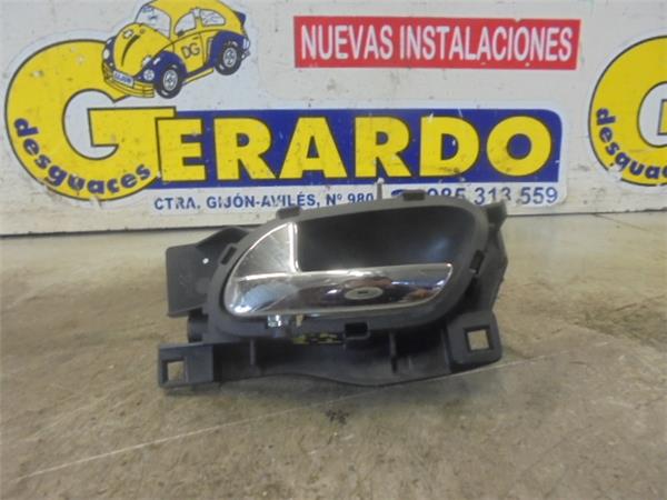 manilla interior puerta trasera izquierda peugeot 407 (2004 >) 1.6 hdi 110