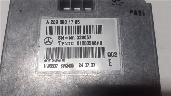 modulo electronico mercedes benz cls bm 219 0