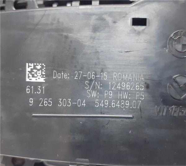 mando de luces bmw serie 1 berlina 5p (f20)(2011 >) 1.6 116 d efficient dynamics edition [1,6 ltr.   85 kw turbodiesel]