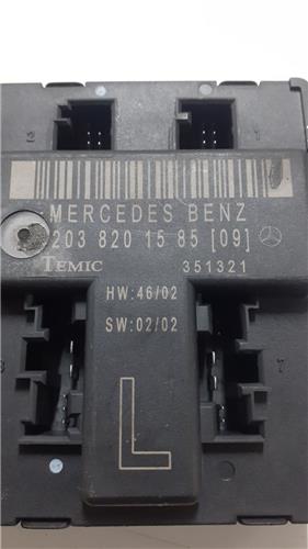 centralita cierre puerta delantera izquierda
