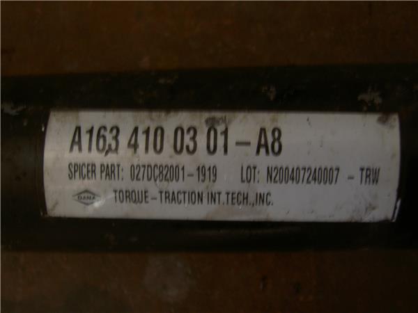 Eje Transmision Central Delantero ML