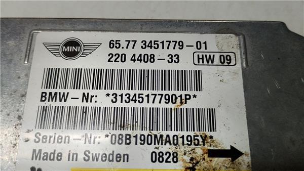 centralita airbag mini clubman r55 2007 2015