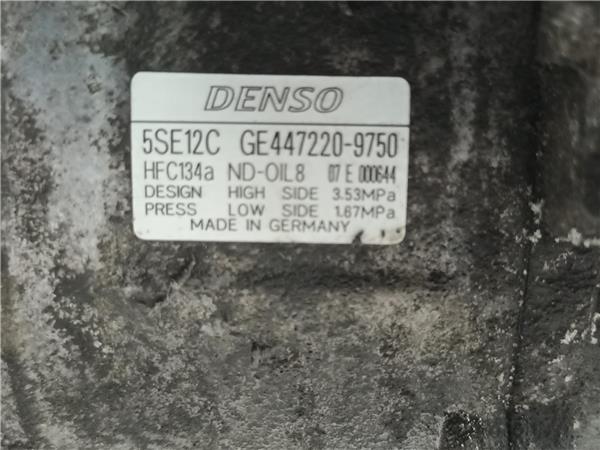 compresor aire acondicionado toyota avensis b