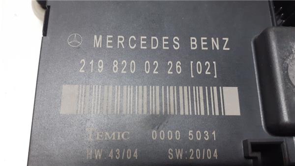 centralita cierre puerta trasera izquierda me
