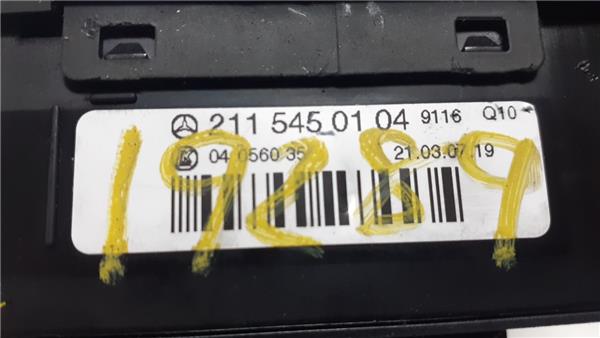 mando de luces mercedes benz clase e bm 211 b