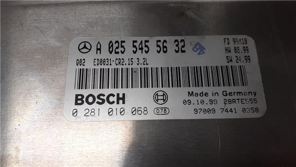 centralita mercedes benz clase e bm 210 berli