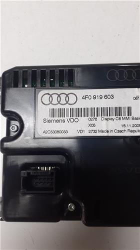 pantalla navegador audi a6 berlina 4f2 2004