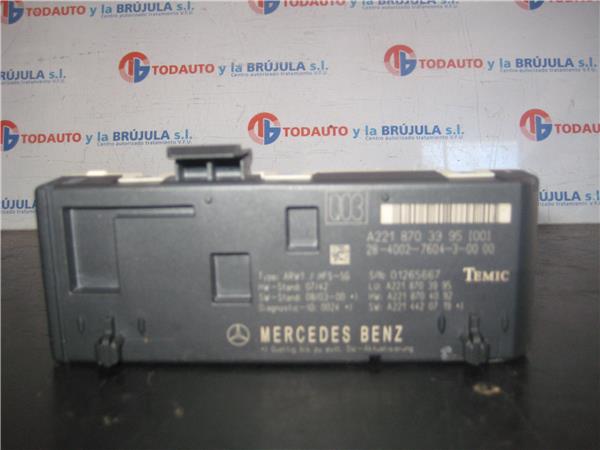 centralita control multiplexado mercedes benz