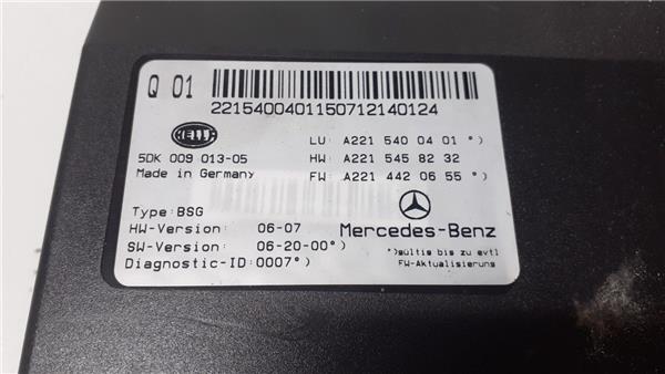 caja fusiblesrele mercedes benz clase s bm 22