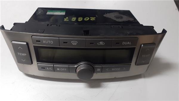 mandos climatizador toyota avensis berlina t2