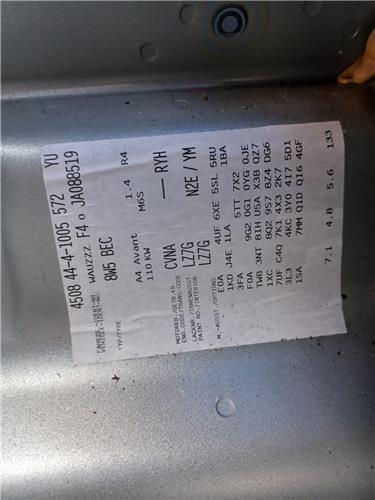 puerta delantera izquierda audi a4 avant 8w5