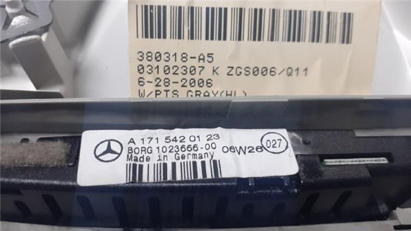luz trasera central techo mercedes benz clase