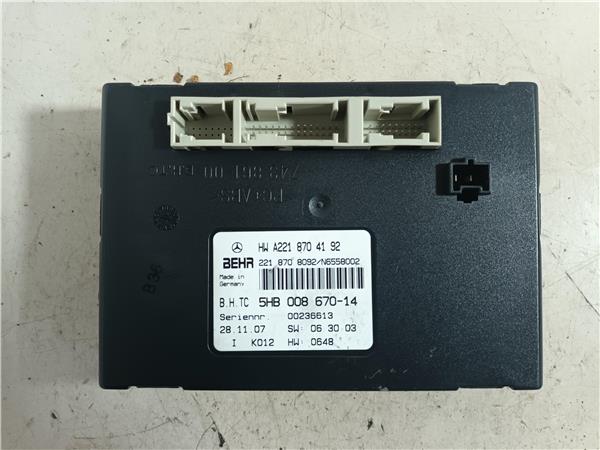 centralita mercedes benz clase s bm 221 lim 0