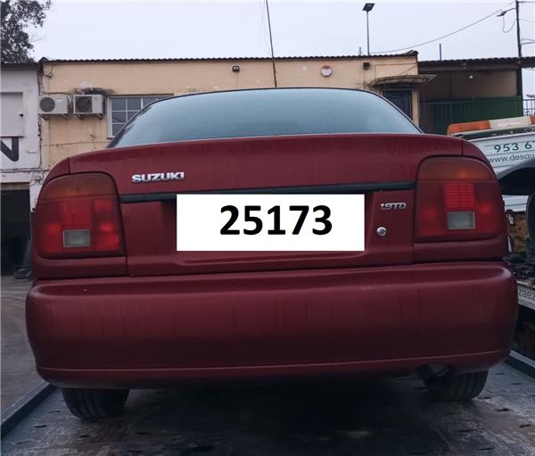 paragolpes trasero suzuki baleno berlina (sy/eg)(1995 >) 1.9 td glx (4 ptas.) [1,9 ltr.   55 kw turbodiesel]