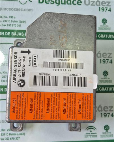 centralita airbag bmw serie 5 berlina (e39)(1995 >) 3.0 530d [3,0 ltr.   135 kw 24v turbodiesel cat]