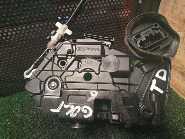 cerradura puerta trasera derecha volkswagen golf vi (5k1)(10.2008 >2012) 1.6 advance [1,6 ltr.   77 kw tdi dpf]