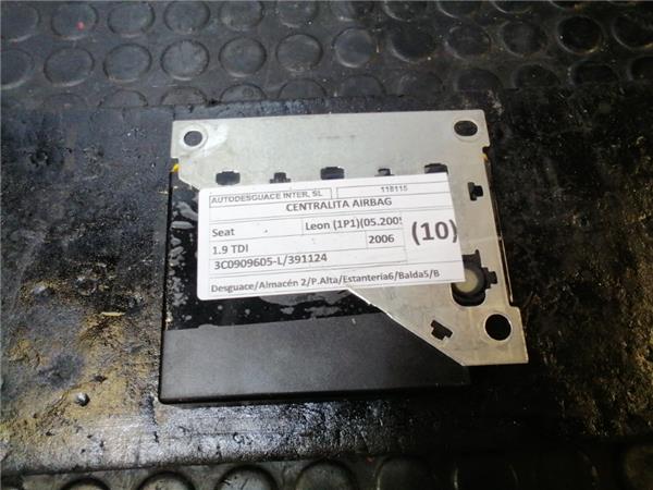 centralita airbag seat leon (1p1)(05.2005 >) 1.9 tdi