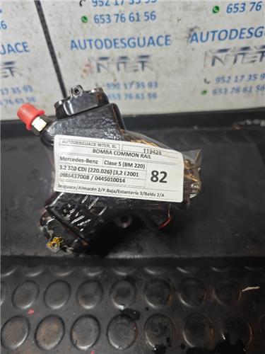 bomba de alta mercedes benz clase s bm 220 be