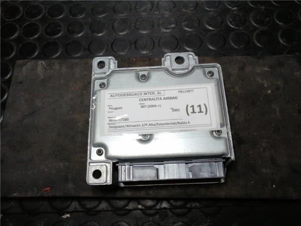 centralita airbag peugeot 407 (2004 >) 2.0 hdi 135