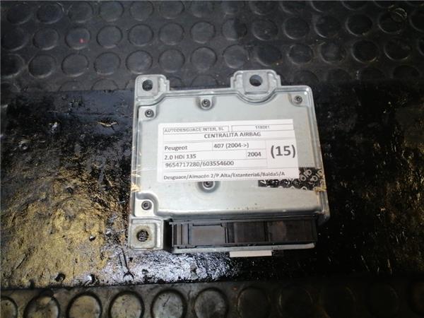 centralita airbag peugeot 407 (2004 >) 2.0 hdi 135